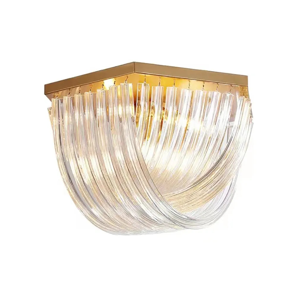 lustres led design moderne verre nordique - vue 2 sur 17