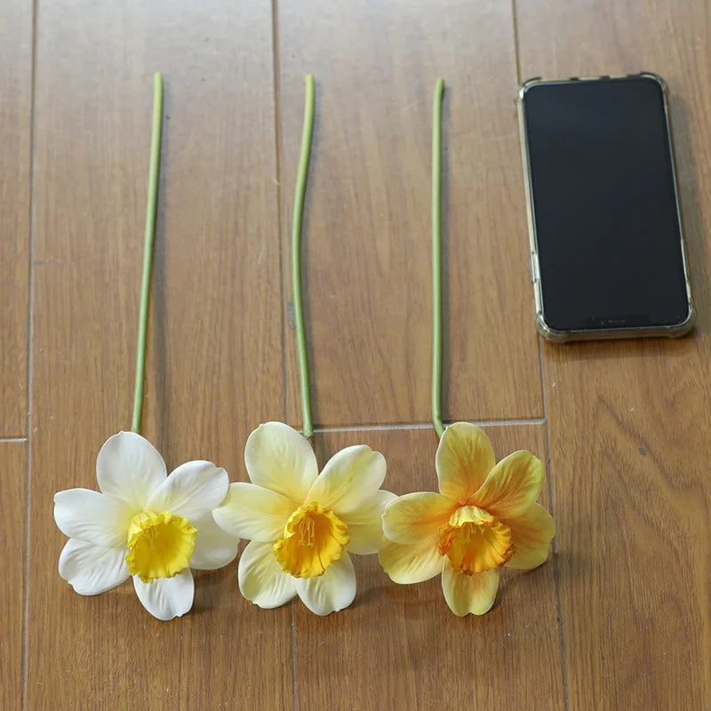 lot de 5 fleurs artificielles pour décoration intérieure et extérieure - vue 4 sur 10