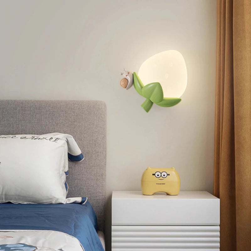 applique murale créative banane maïs fraise pour chambre enfant - vue 3 sur 9
