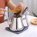 Bouilloire inox avec infuseur amovible tous feux