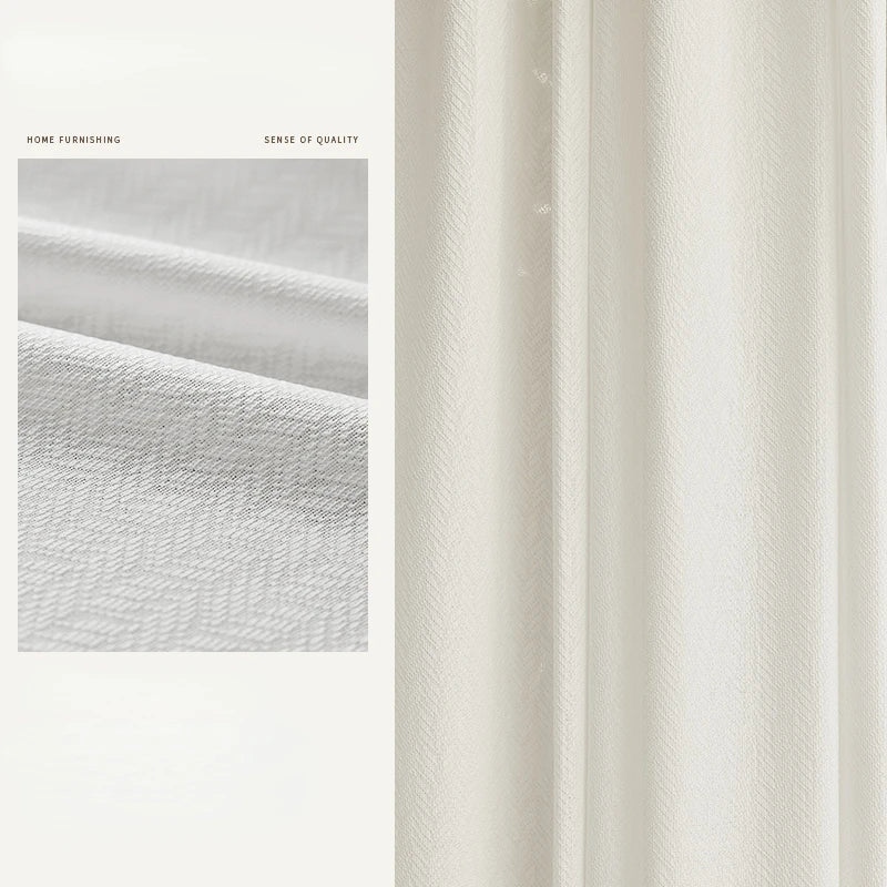 Voilage rideau léger style japonais pour salon chambre