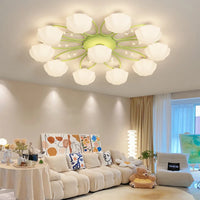 Plafonnier de Style Français Moderne Salon Salle à Manger Crème Chambre Restaurant Décor Créatif Luminaires Artistiques