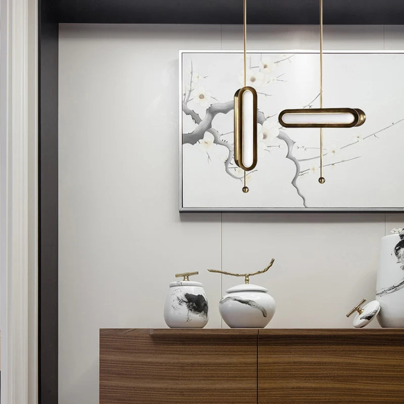lustre postmoderne créatif pour restaurant et étude - vue 3 sur 8