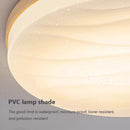 plafonnier led rond en bois design nordique décoratif intérieur