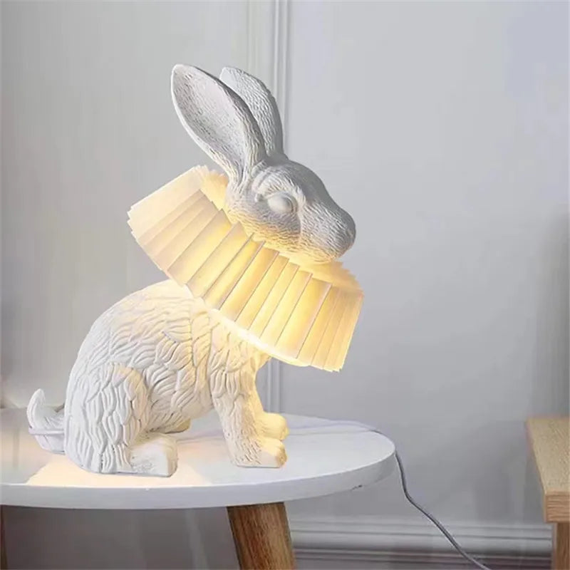 lampe de table lapin adorable pour décoration enfant - vue 6 sur 15
