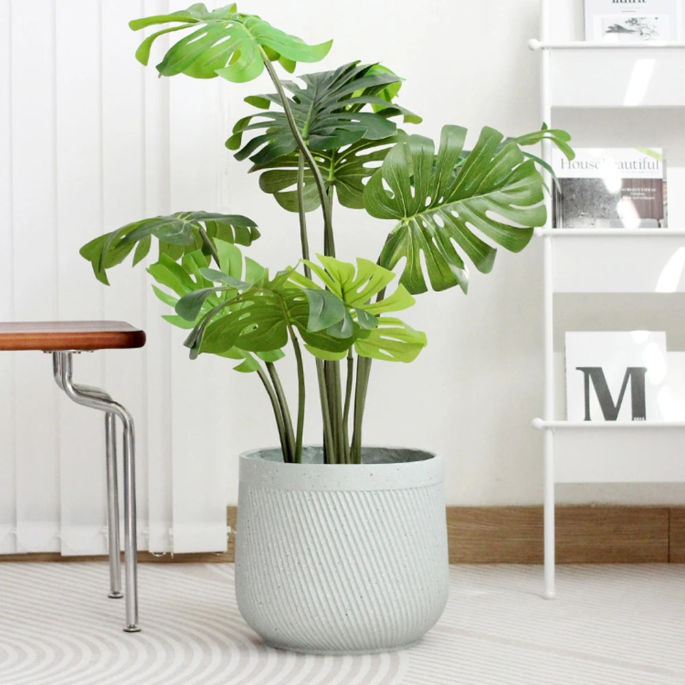moule en silicone pour pot de fleurs en béton design européen - vue 4 sur 6