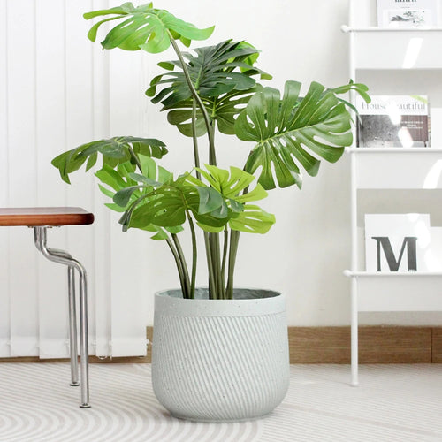 moule en silicone pour pot de fleurs en béton design européen - vue 4 sur 6