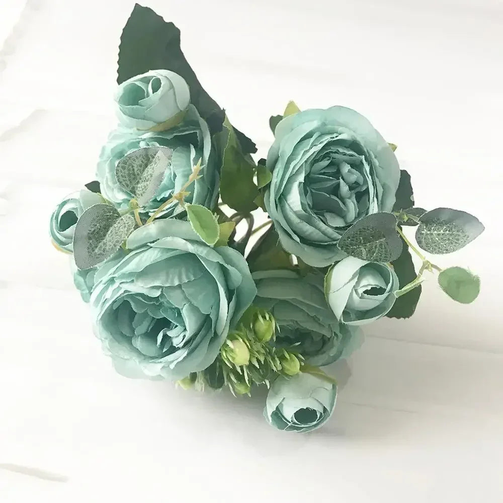 petit bouquet de fleurs artificielles pour décorations printanières et festives - vue 30 sur 34