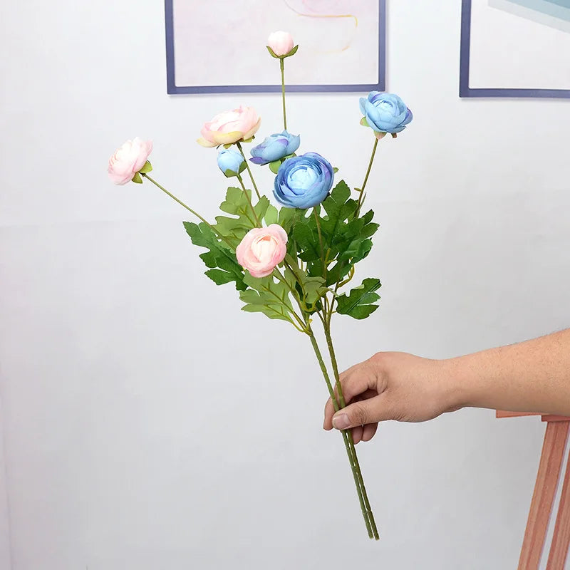 fleurs artificielles pivoine en soie pour décorations et événements festifs - vue 4 sur 14