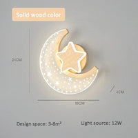 applique murale lune étoile pour décoration chambre enfant