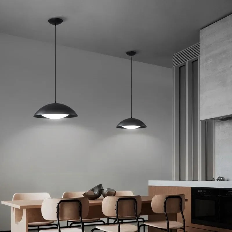 suspension moderne en fer minimaliste pour intérieur - vue 4 sur 10
