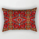 housse de coussin rectangulaire motif mandala ethnique vintage