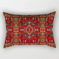 housse de coussin rectangulaire motif mandala ethnique vintage