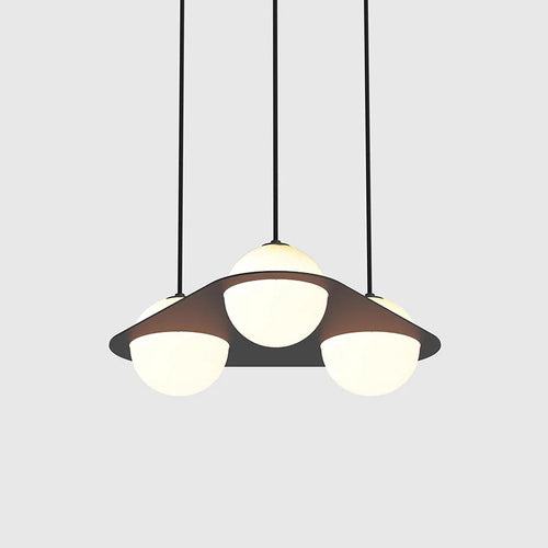 suspension créative minimaliste à géométrie pour espaces commerciaux - vue 5 sur 11