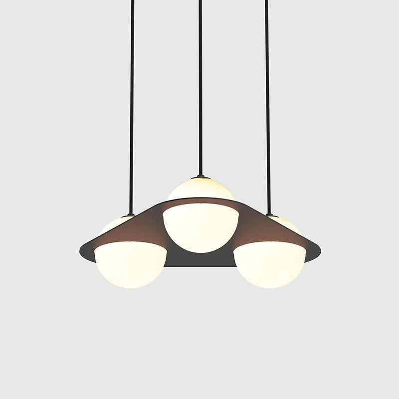 suspension créative minimaliste à géométrie pour espaces commerciaux - vue 5 sur 11
