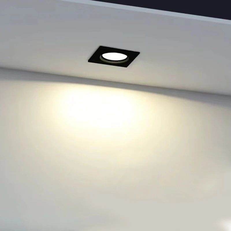spot led double tête encastré ultra mince design moderne - vue 9 sur 18