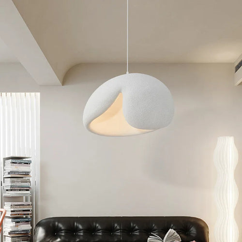 Nordique minimaliste Wabi Sabi vent E27 suspension LED lumières salle à manger Bar Loft chambre décor à la maison lustre luminaires suspendus