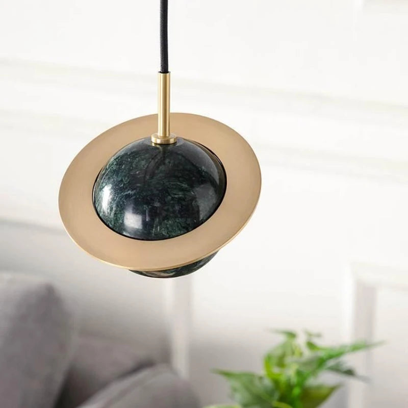 lustre danois créatif en marbre design personnalisé pour décoration intérieure - vue 6 sur 9