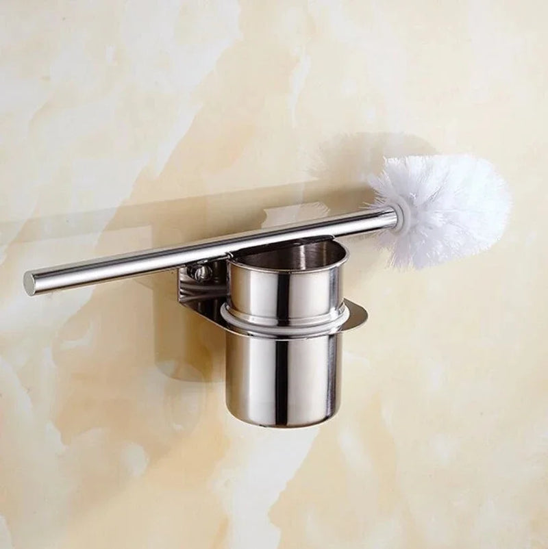 brosse de nettoyage en acier inoxydable pour salle de bain