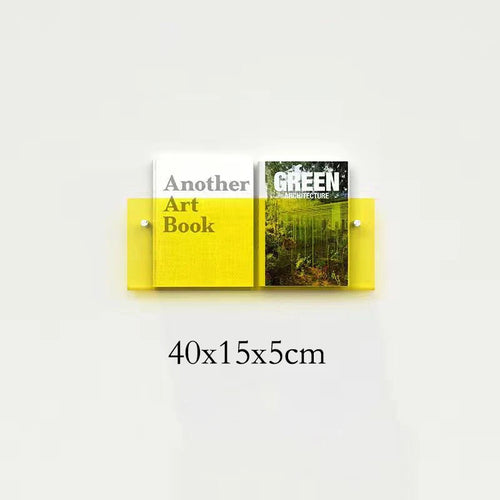 porte-brochures mural en acrylique pour magazines et littérature - vue 37 sur 40
