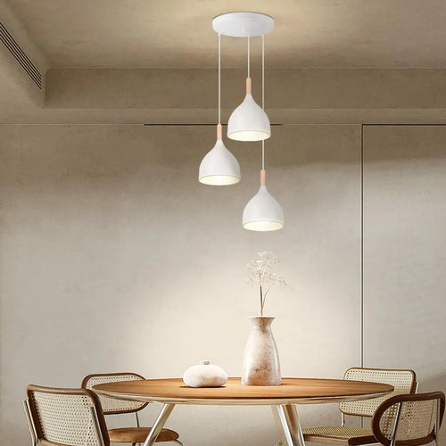plaque de plafond ronde à 3 trous pour luminaires diy - vue 11 sur 11