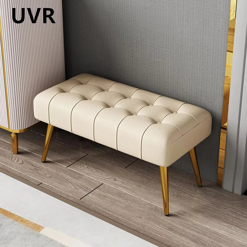 tabouret multifonctionnel pour entrée et rangement élégant - vue 5 sur 9