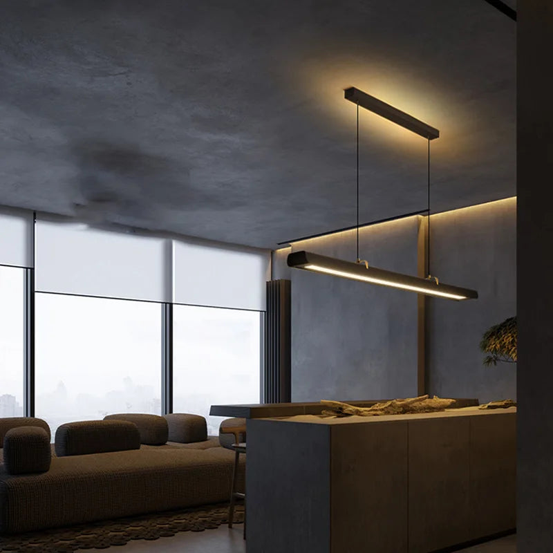 lampe led suspendue décorative avec cordon métallique gradation variable