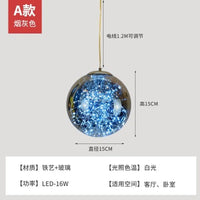 lustre nordique en étoile design en verre pour décoration intérieure