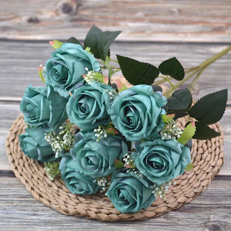 bouquet de pivoines artificielles pour décoration élégante et moderne - vue 11 sur 13