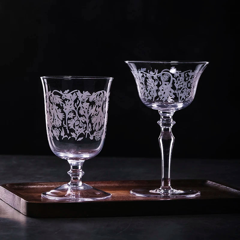 Verres a cocktail martini design elegant bar maison - vue 2 sur 7