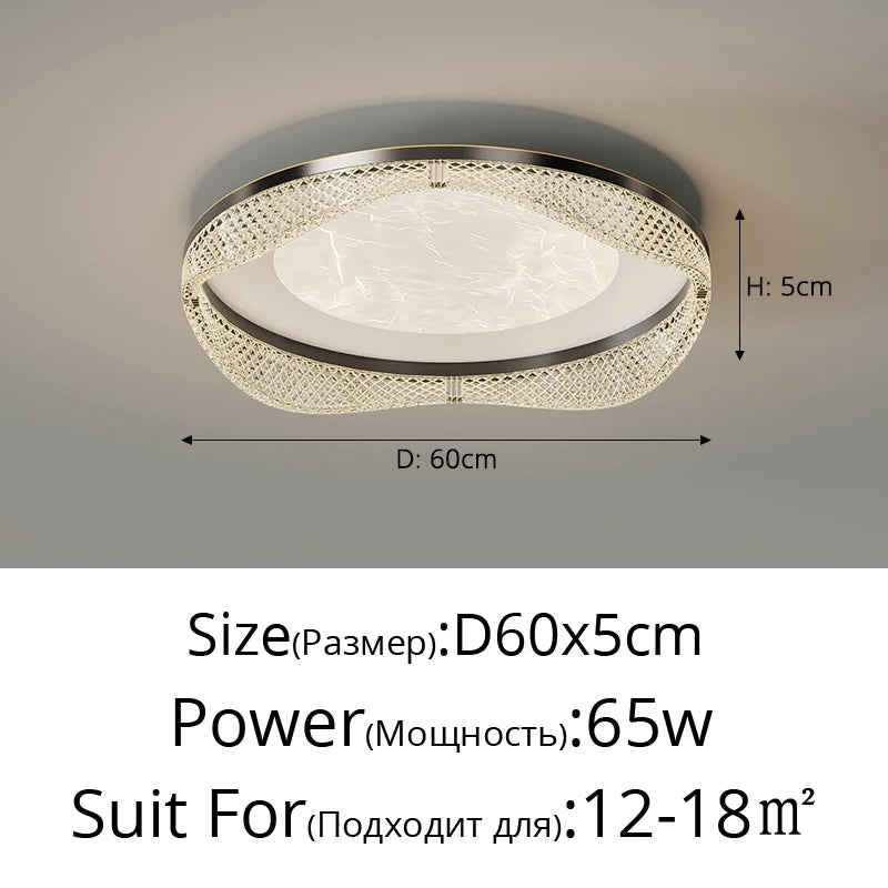 plafonnier moderne en laiton design créatif minimaliste pour intérieur - vue 26 sur 26