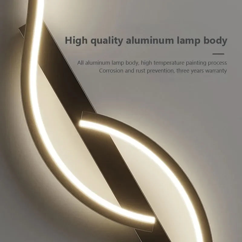 Applique murale LED moderne et minimaliste - vue 5 sur 18