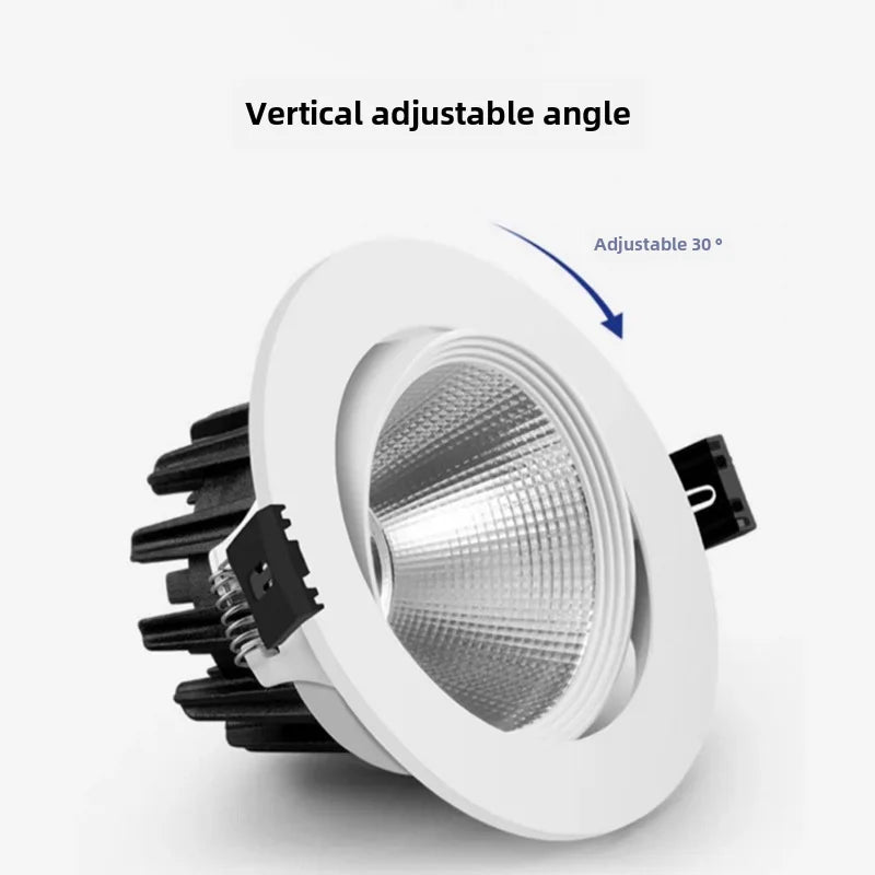 spot led encastré pour éclairage intérieur moderne et élégant - vue 2 sur 6