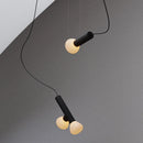 suspension design artistique luminaire décoratif cordon réglable