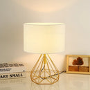 lampes de table géométriques rétro nordiques créatives pour décoration intérieure