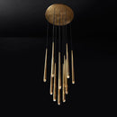 lustre suspension rétro nordique pour villa escalier foyer bar