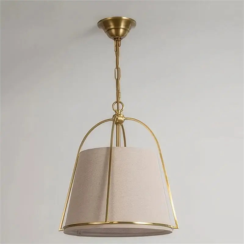 lustre minimaliste en tissu pour restaurant et bar - vue 6 sur 7