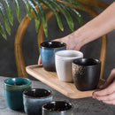 Tasse à thé japonaise ceramique style minimaliste epais