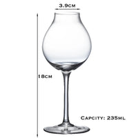verre à cocktail style margarita design transparent élégant
