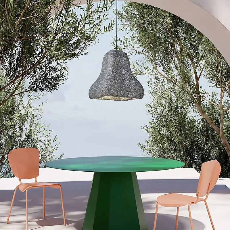 Wabi Sabi Restaurant LED Chandelier Personality Bar Island Table Lamp Nordic Designer Living Room Exhibition Hall Pendant Lights - vue 6 sur 10