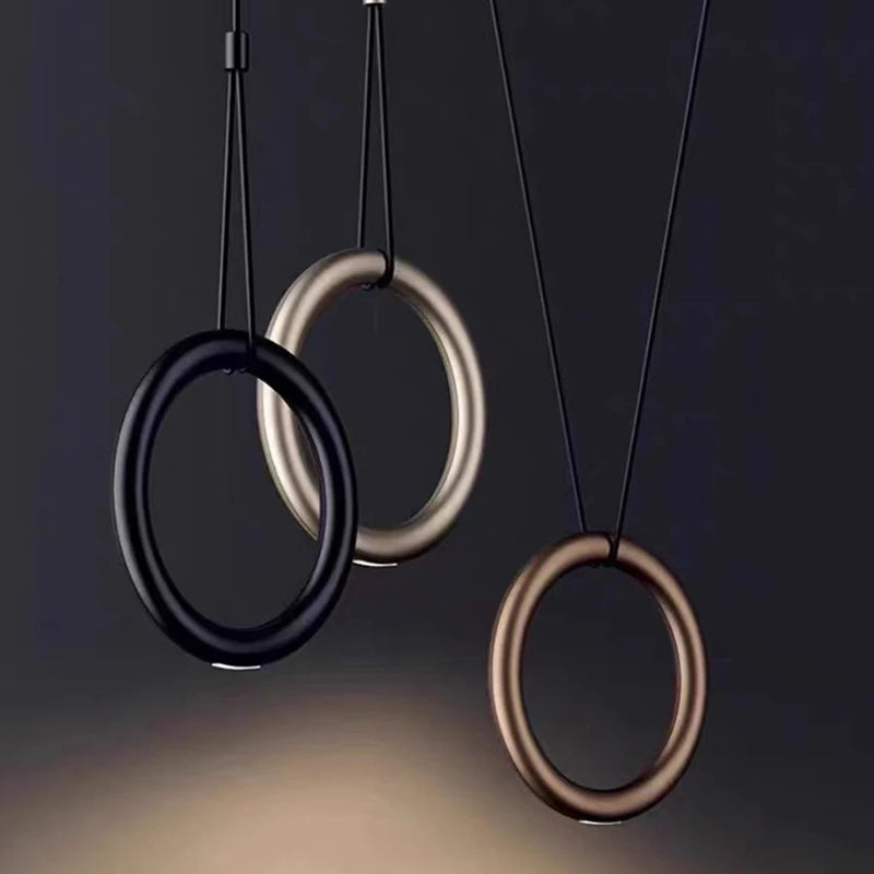 suspension art déco noir blanc pour intérieur élégant - vue 2 sur 10