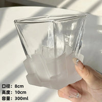 Verre artistique relief luxe pour whisky vin jus