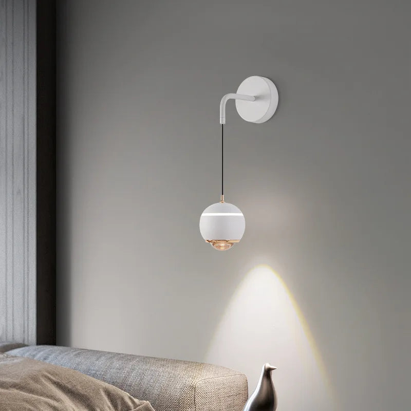 applique murale nordique créative pour éclairage décoratif moderne - vue 4 sur 12