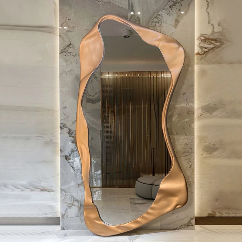 miroir nordique artistique plein format cadre créatif élégant - vue 7 sur 7