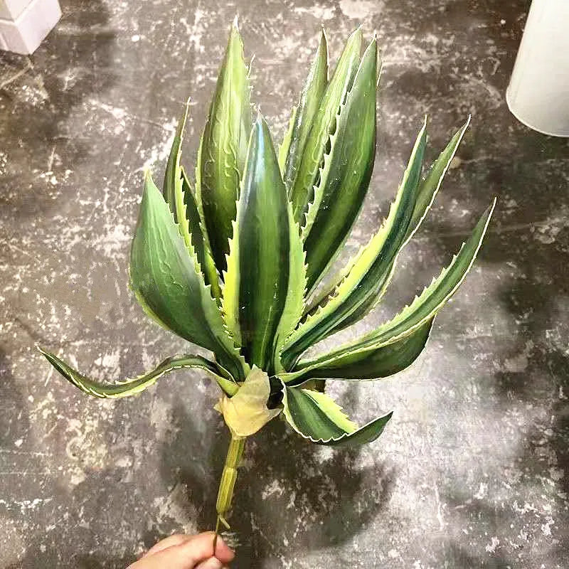 plantes succulentes artificielles aloe vera décoration intérieure et extérieure - vue 4 sur 8