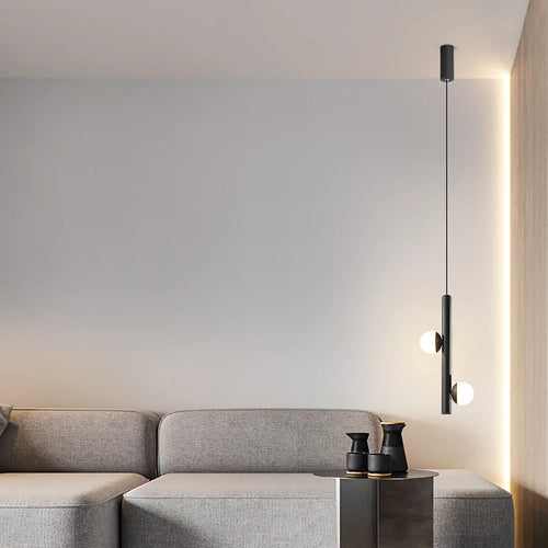 suspension nordique moderne pour éclairage intérieur design élégant - vue 2 sur 8