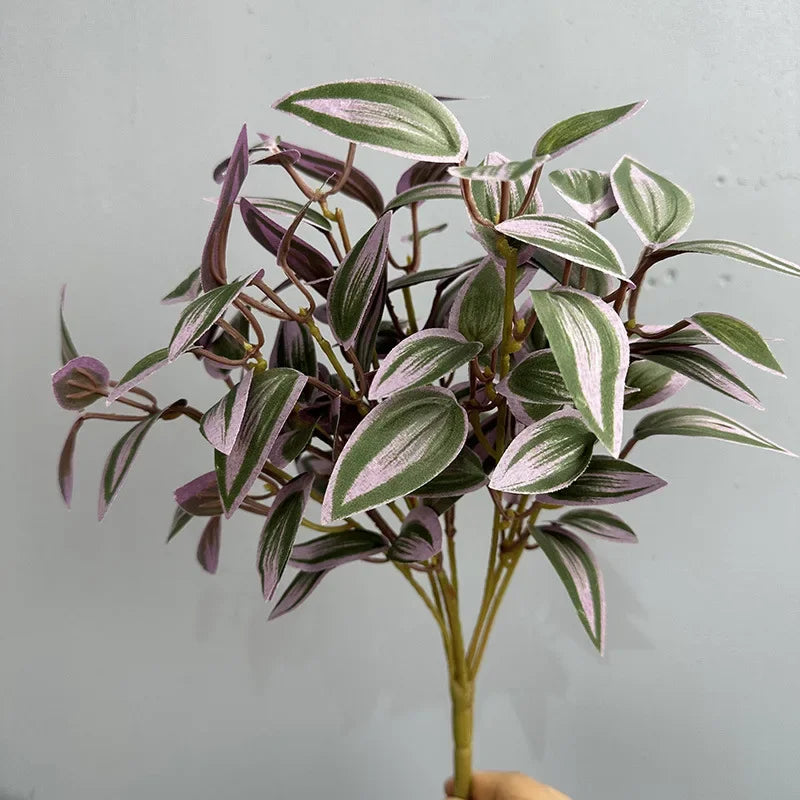 feuilles artificielles en plastique pour décoration florale intérieure - vue 13 sur 15