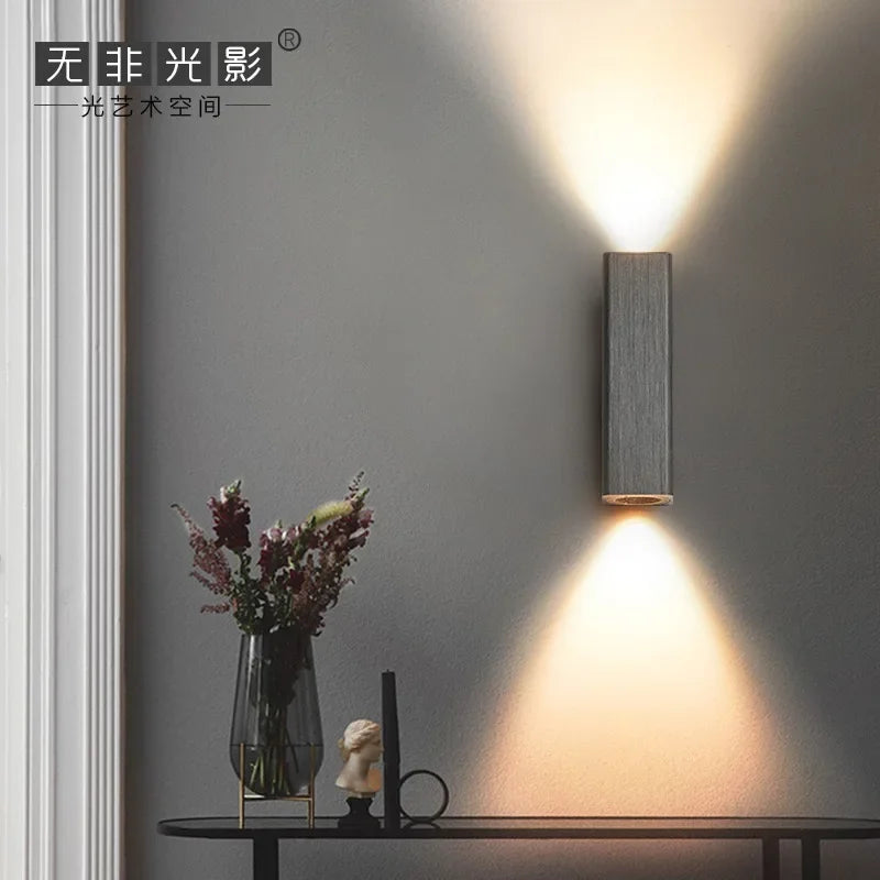applique murale led modernes pour éclairage de fond intérieur - vue 5 sur 15