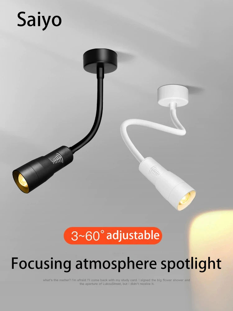 projecteurs led zoomables montés en surface pour arrière-plan de magasin - vue 2 sur 25