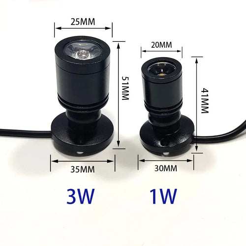projecteur led décoratif pour bijoux et éclairage intérieur